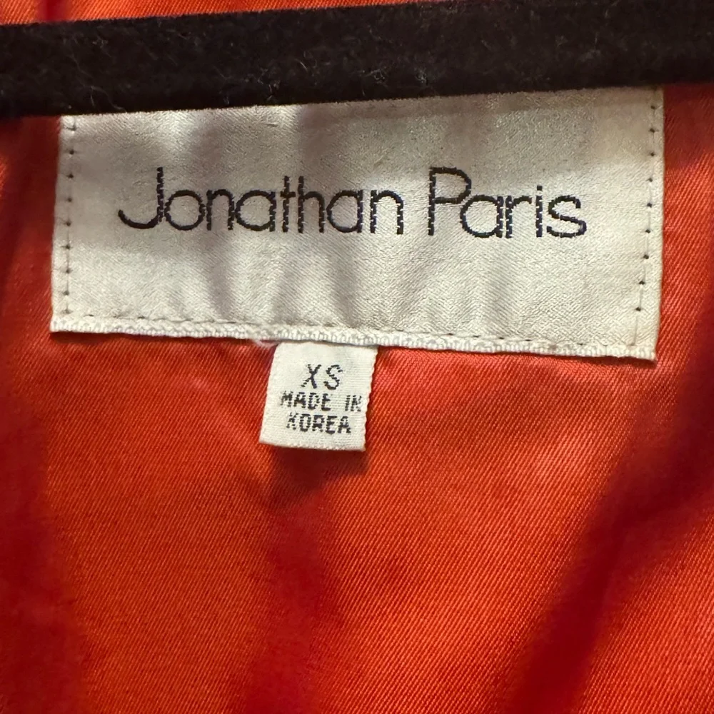 Jonathan Paris Vintage Women’s Red Leather Trench Coat Size XS - Picture 4 of 5